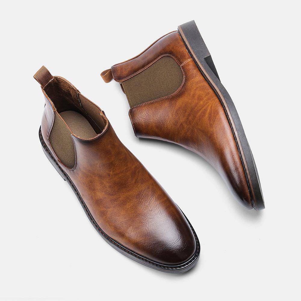 Men's Fashionable British Short Boots Retro Martin Boots - Trendha