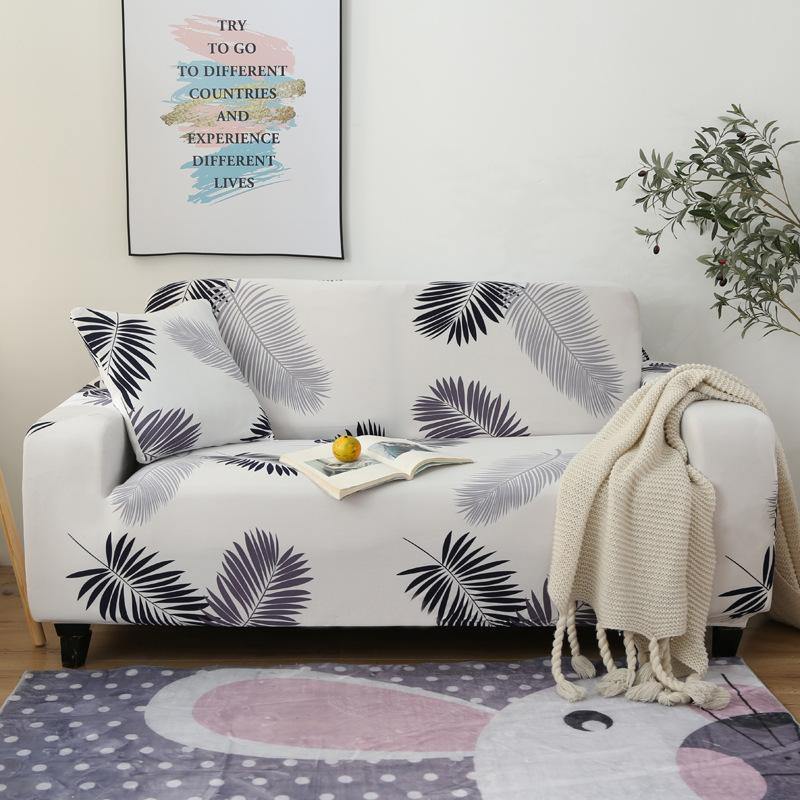 Elastic Sofa Couch Cover Sofa Protective Slipcover Settee Stretch Removable 1/2/3 Seater for Home Living Room - Trendha