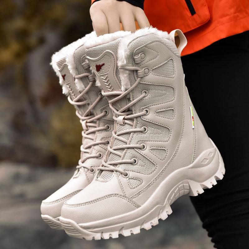 Men's high-top hiking shoes - Trendha