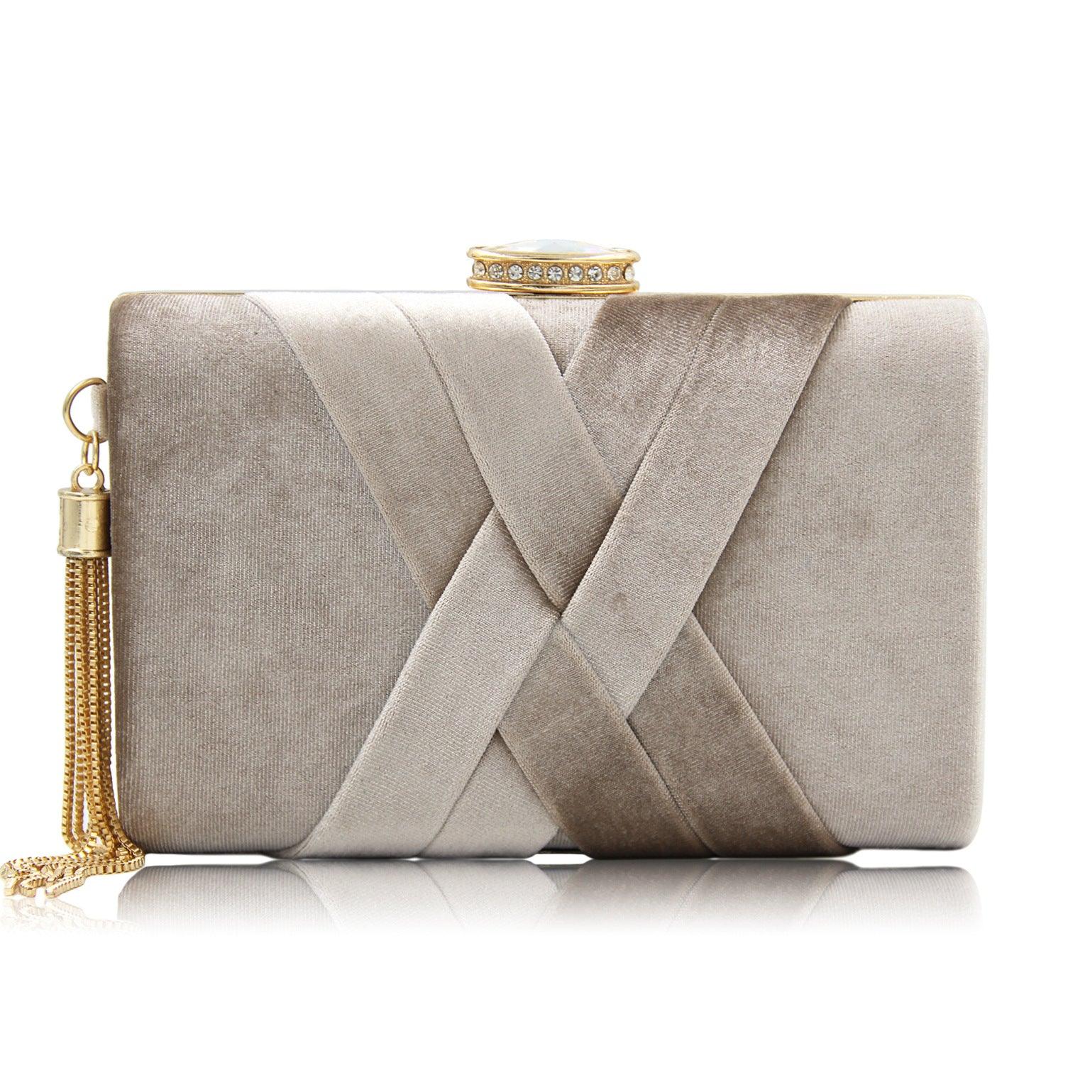 Milisente 2021 New Arrival Women Clutch Bags Top Quality Suede Clutches Purses Ladies Tassels Evening Bag Wedding Clutches - Trendha