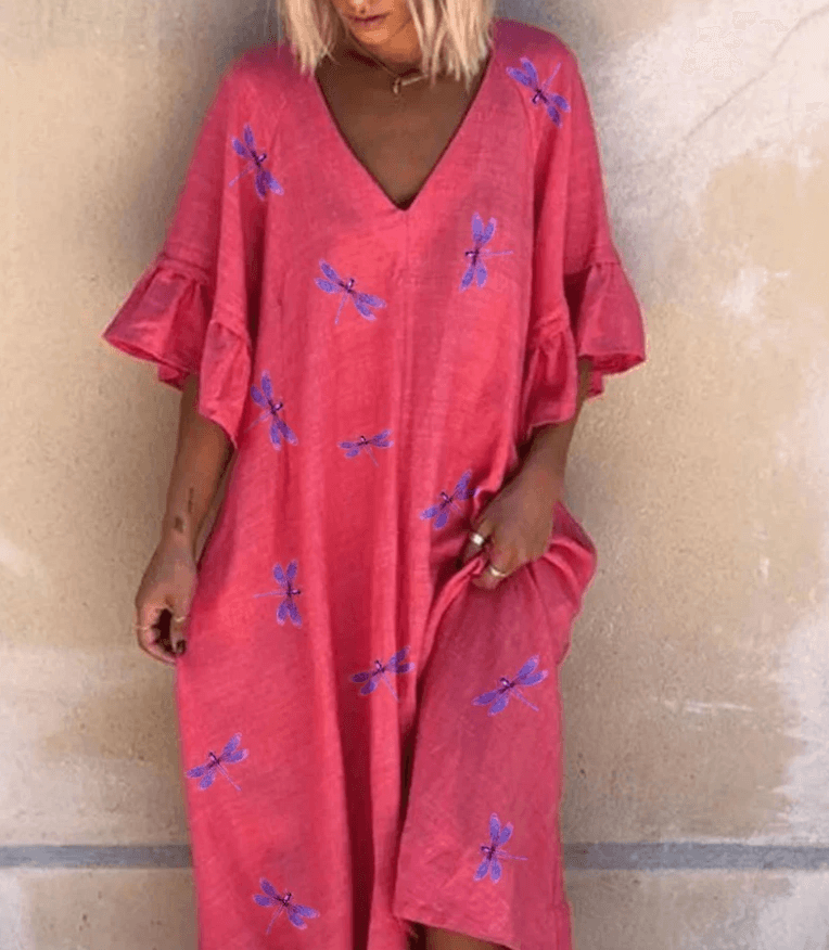 Beautiful polyester dress