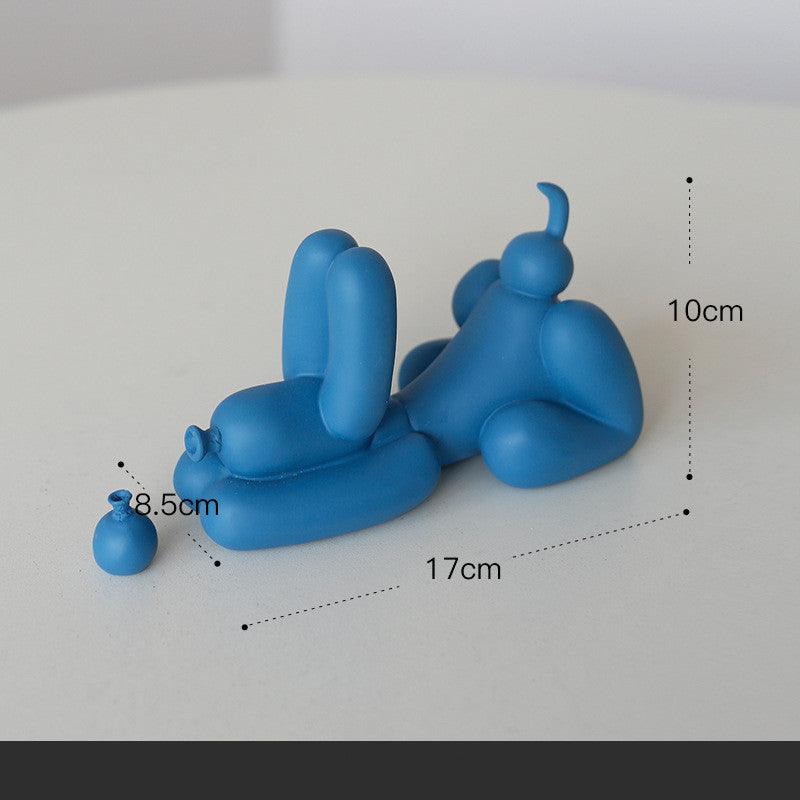 Wave Spectrum Balloon Dog Ornament Decoration - Trendha