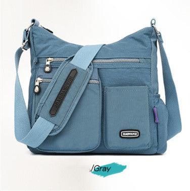 Women's Messenger Bag Cloth Bag Water Repellent Female Middle-Aged Fashionable Nylon Cloth - Trendha