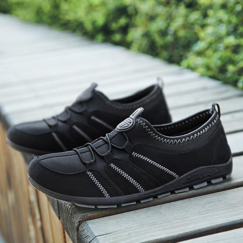 Casual Elastic Band Set Foot Light Mother Shoes Light Soft Sole Elderly Shoes
