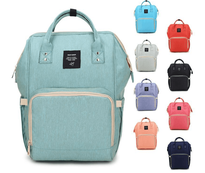 Fashion Double Shoulders Mommy Bag Backpack Large Capacity - Trendha