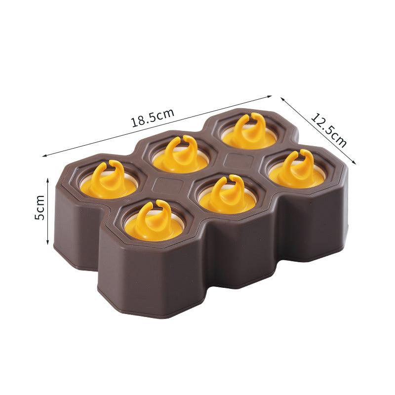 Plastic Soft Cartoon Anti-Dripping Ice Mold Easy To Take Homemade Ice Cube Mold - Trendha