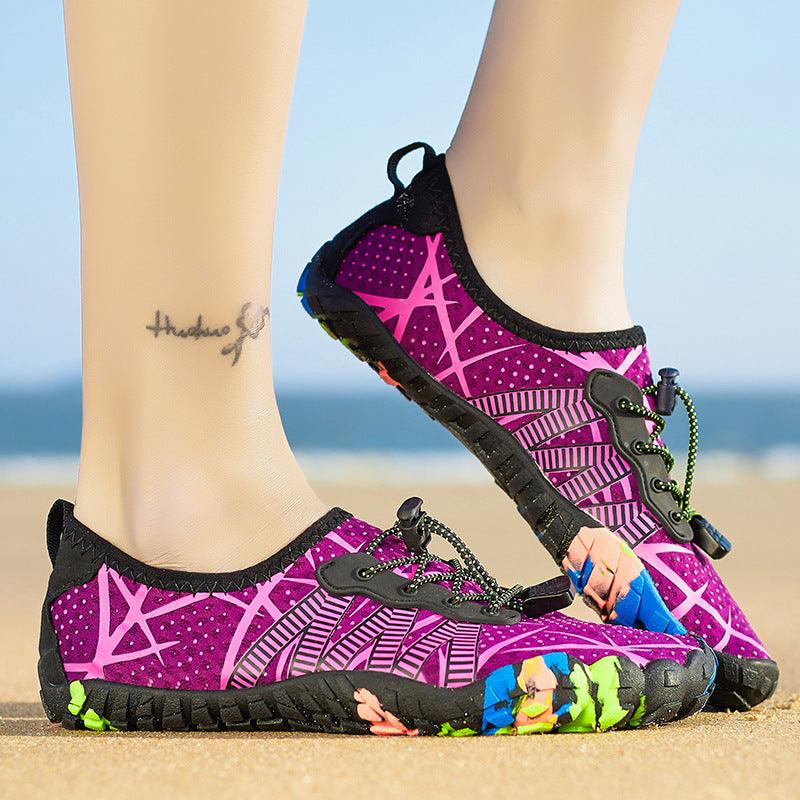 Outdoor Beach Upstream Shoes Hiking Wading Shoes Amazon Five Finger Shoes Diving Shoes Summer New Mountaineering Drifting Shoes - Trendha