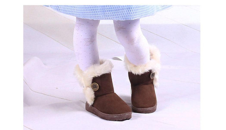 Kid's Super Soft Eco Fur Winter Boots - Trendha