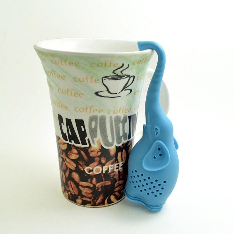 Silicone Elephant Tea Strainer Animal Cartoon Tea Strainer - Trendha
