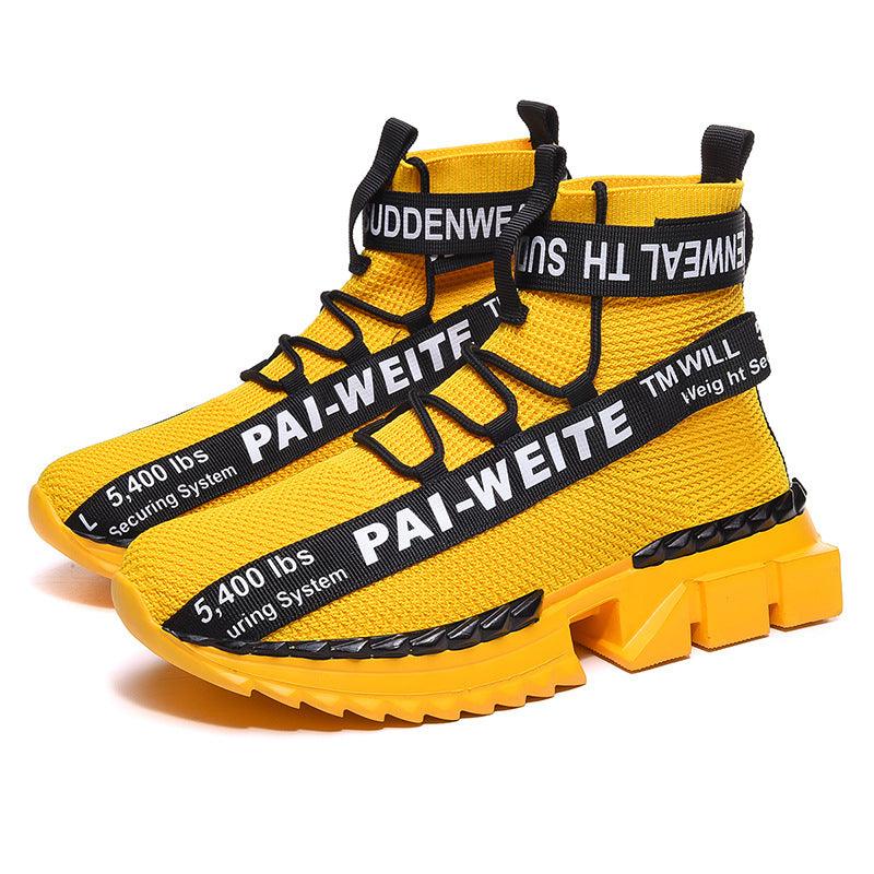 Increased Martin boots socks shoes - Trendha