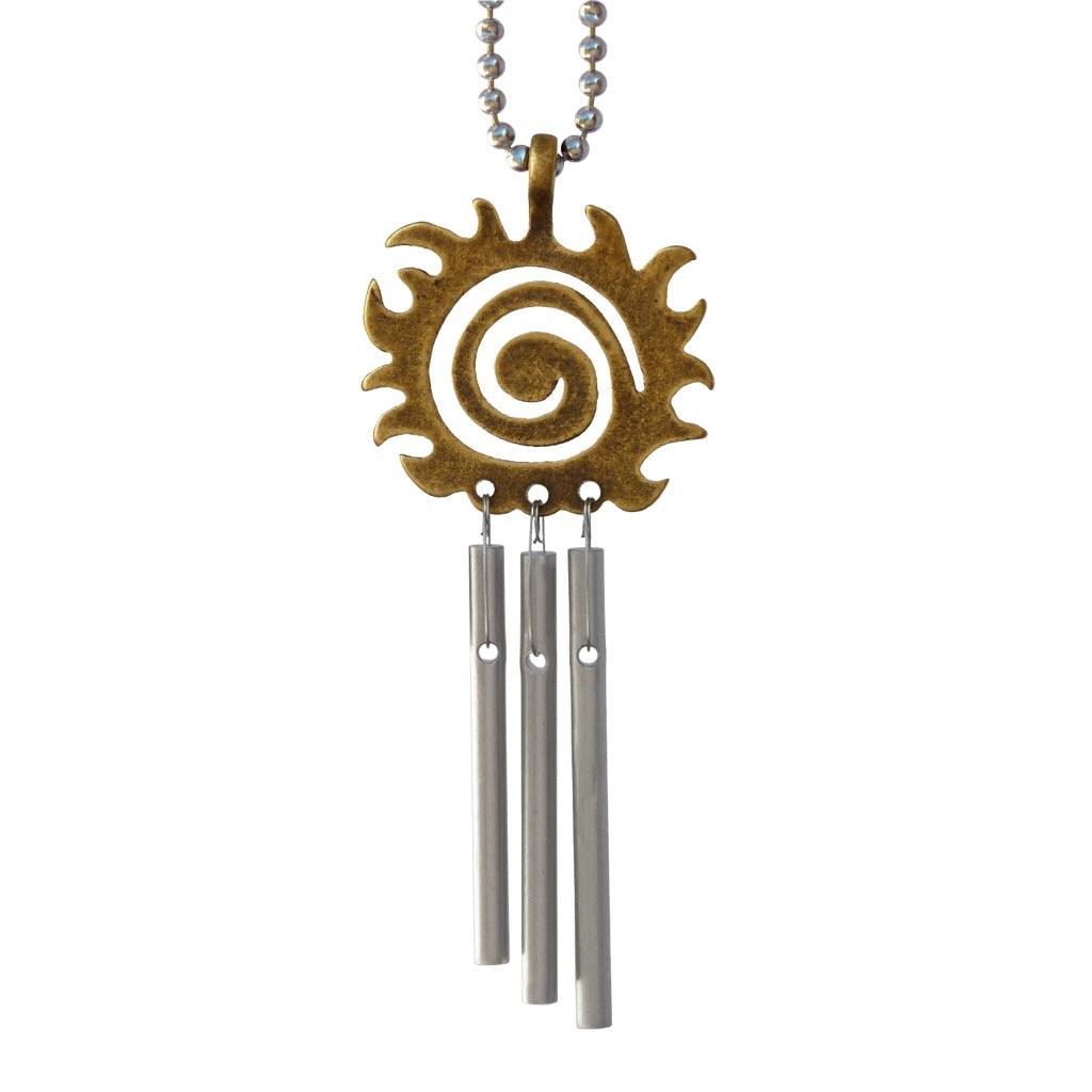 Jacob’s Musical Car Charm Chime: Spiral Sun - Trendha
