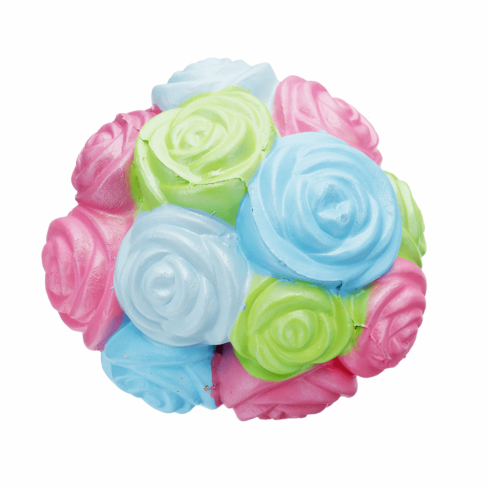 Jumbo Squishy Rose Flower 15*12Cm Slow Rising Toy Mother'S Day Gift Collection Decor with Packing Box - Trendha