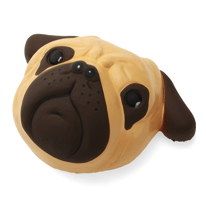 Squishyshop Dog Puppy Face Bread Squishy 11Cm Slow Rising with Packaging Collection Gift Decor Toy - Trendha