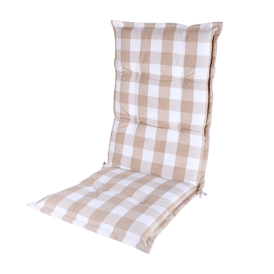 Deck Chair Cushion Pad Lounge Chaise Padding Outdoor Indoor Recliner Mat - Trendha