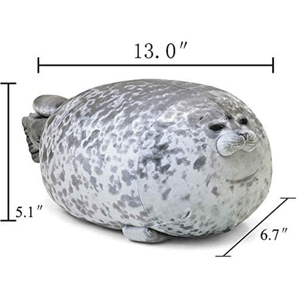40/60 CM Chubby Blob Seal Pillow Stuffed Cotton Plush Ocean Animal Cute Toy for Gifts - Trendha