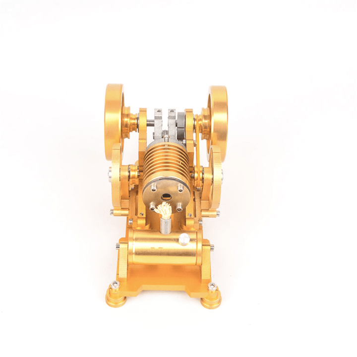 Saihu Vacuum Stirling Engine Model Heat Engine All-Metal Engine Science Educational Toys - Trendha