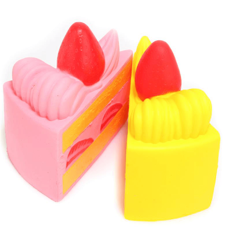 Squishy Fun Strawberry 15CM Cake Squishy Super Slow Rising Original Packaging Toy Collection - Trendha