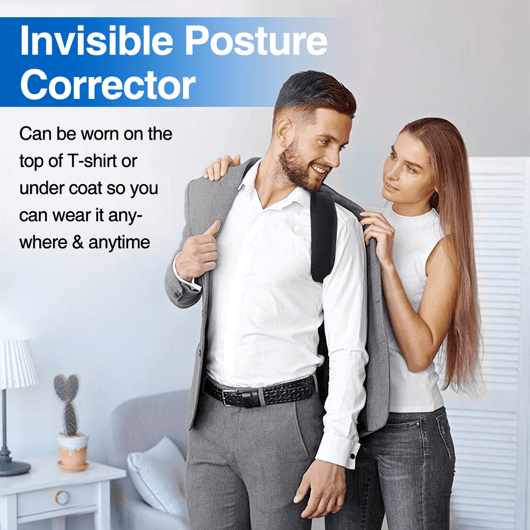 Corrective Posture Support Adjustment Clavicle Pain Relief Corrector Belt - Trendha