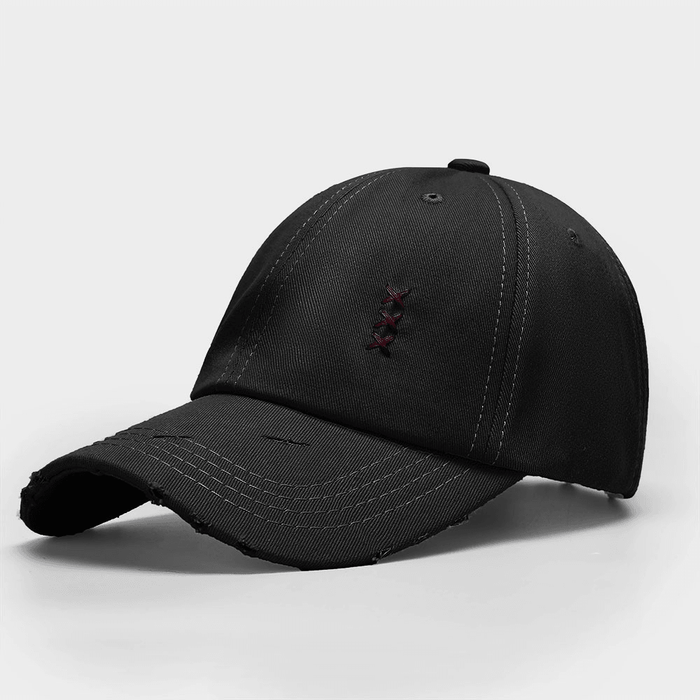 Unisex Relaxed Adjustable Cap Cotton Embroidery Casual Sunshade Baseball Cap - Trendha