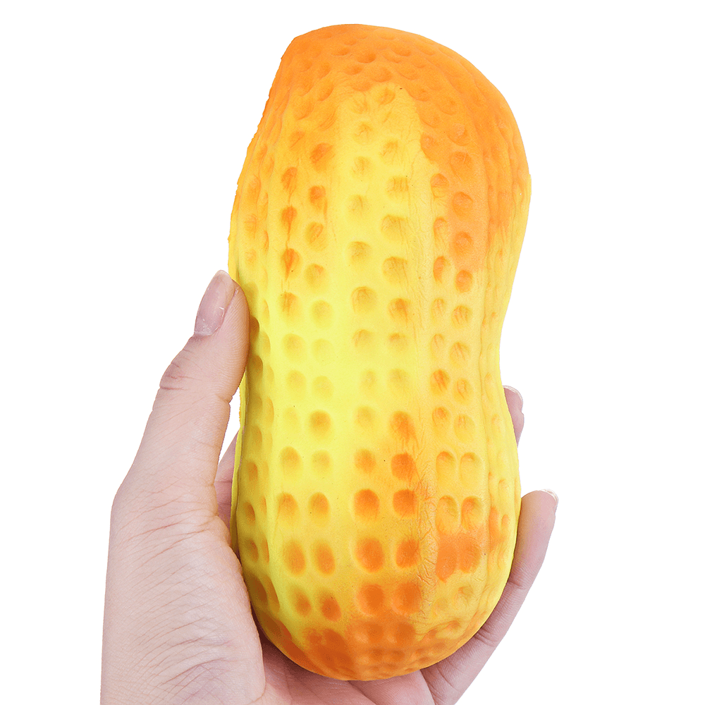 Temperature Sensitive Color Changing Squishy Peanut 16Cm Big Size Slow Rising Change Color Toy with Packing - Trendha