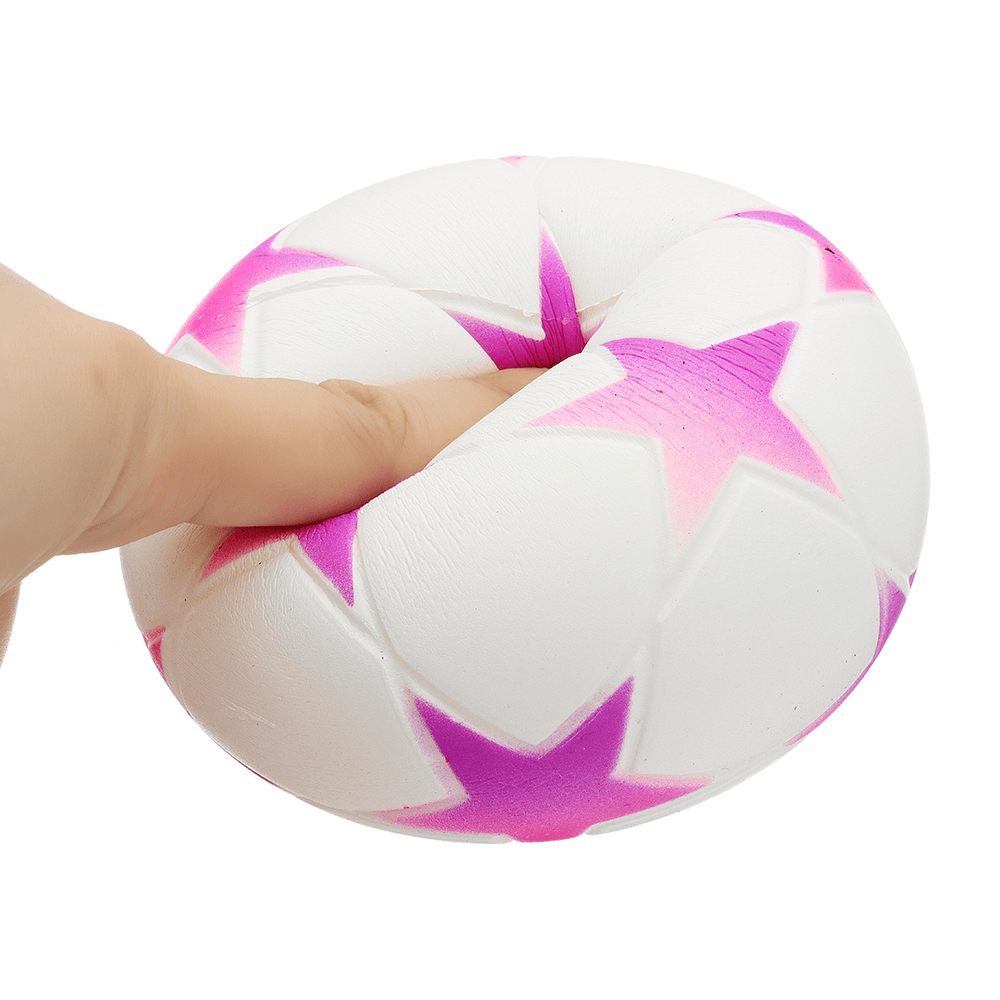 Star Football Squishy 9.5Cm Slow Rising with Packaging Collection Gift Soft Toy - Trendha