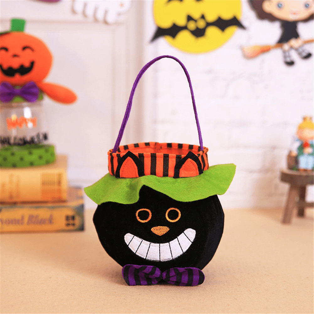 Halloween Hand Bag Witch Pumpkin Bag Cosplay Costumes Candy Bag Decoration Toys - Trendha