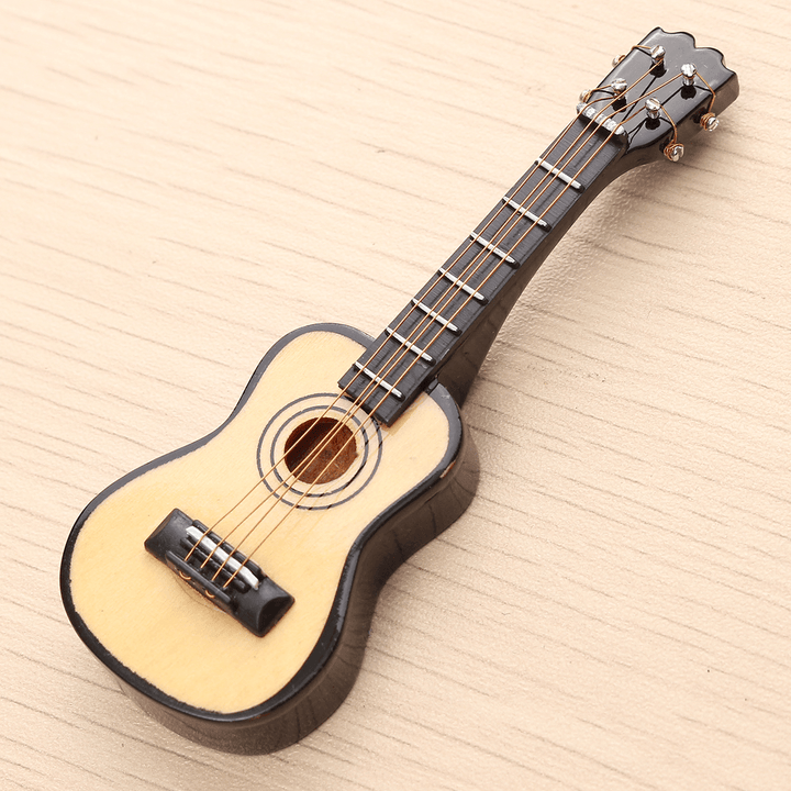 1/12 Scale Dollhouse Miniature Guitar Accessories Instrument DIY Part for Dollhouse - Trendha