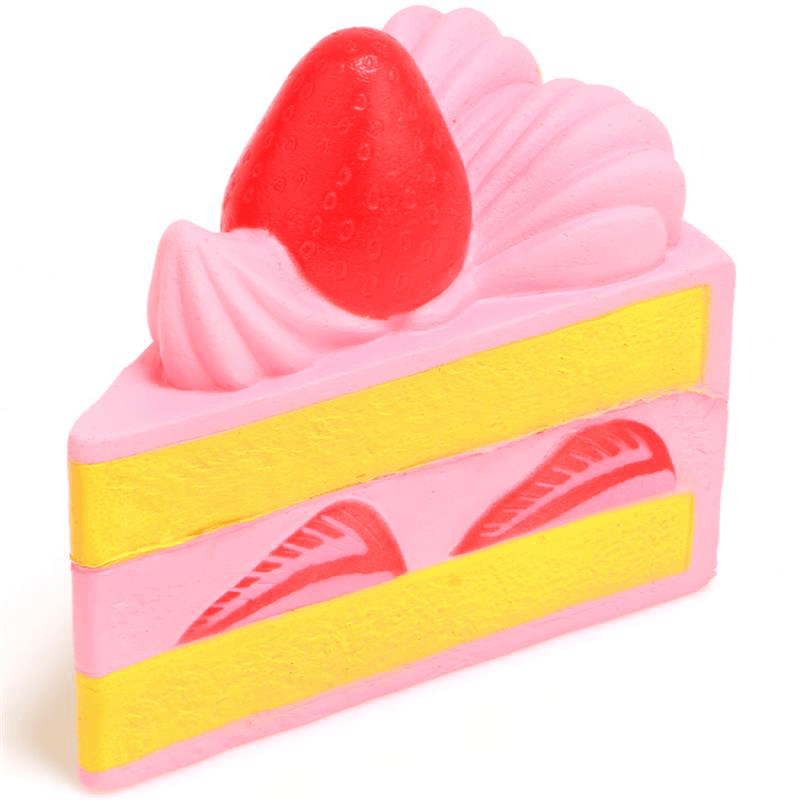 Squishy Fun Strawberry 15CM Cake Squishy Super Slow Rising Original Packaging Toy Collection - Trendha