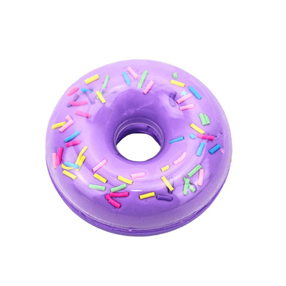 Donut Slime Donut + Lollipop Accessories + Sugar Pellets with Color Box Set Indoor Toys - Trendha