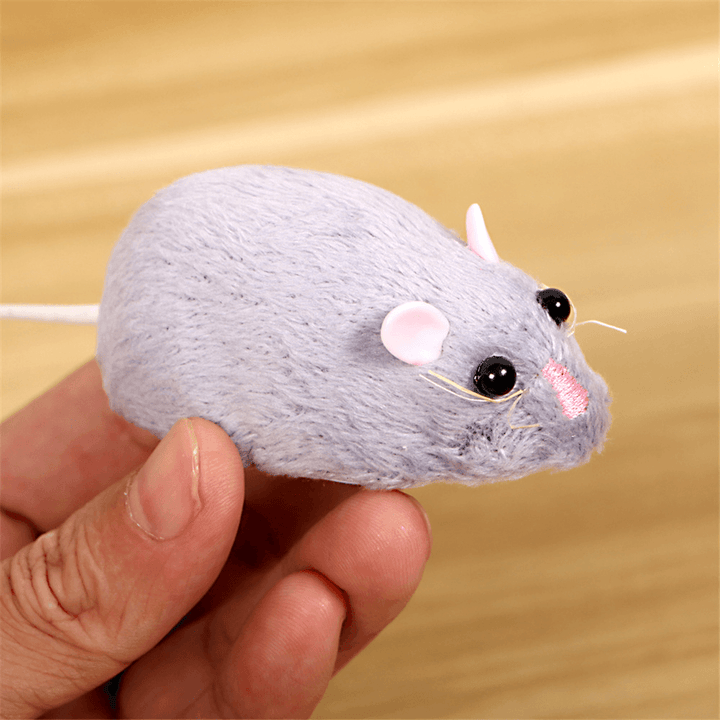 Wireless Electronic Remote Control Rat Plush RC Mouse Toy Hot Flocking Emulation Toys Rat for Cat Dog,Joke Scary Trick Toys - Trendha