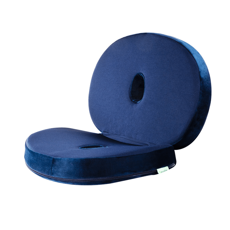 Soft Waist Hip Cushion One-Piece Office Lumbar Memory Foam Chair Breathable Hip Pad - Trendha