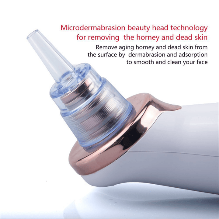 Electric Facial Pore Acne Blackhead Remover Vacuum Suction Diamond Dermabrasion Beauty Machine - Trendha