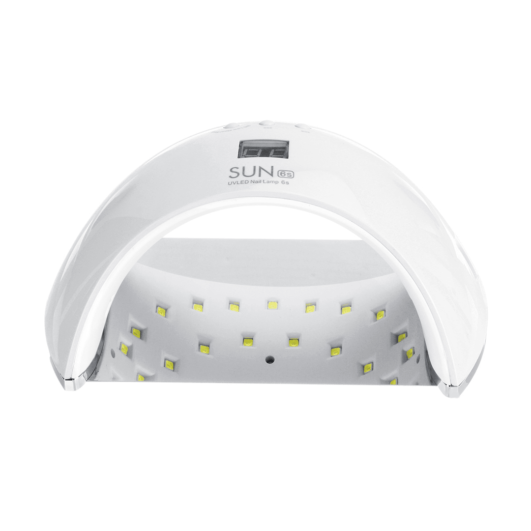 48W SUN6 LED UV Nail Lamp Light Gel Polish Cure Nail Dryer UV Lamp US/EU Plug - Trendha