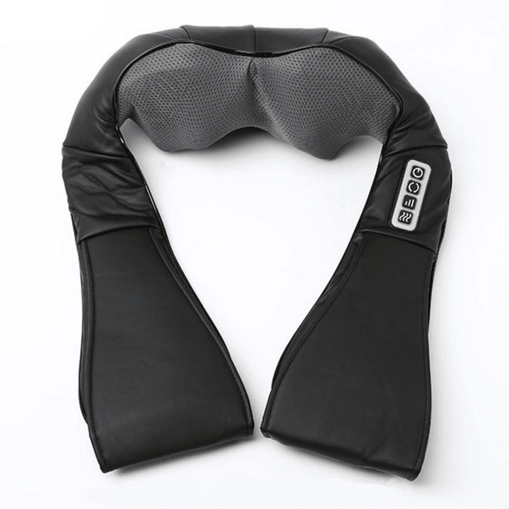 Heat Deep Kneading Infrared Massager U Shape Electrical Shiatsu Massage Back Neck Shoulder Body at Car/Home Infrared Massagem - Trendha