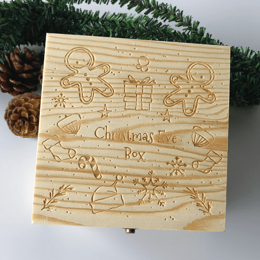 Christmas Ornament Wooden Gift Box Toys - Trendha