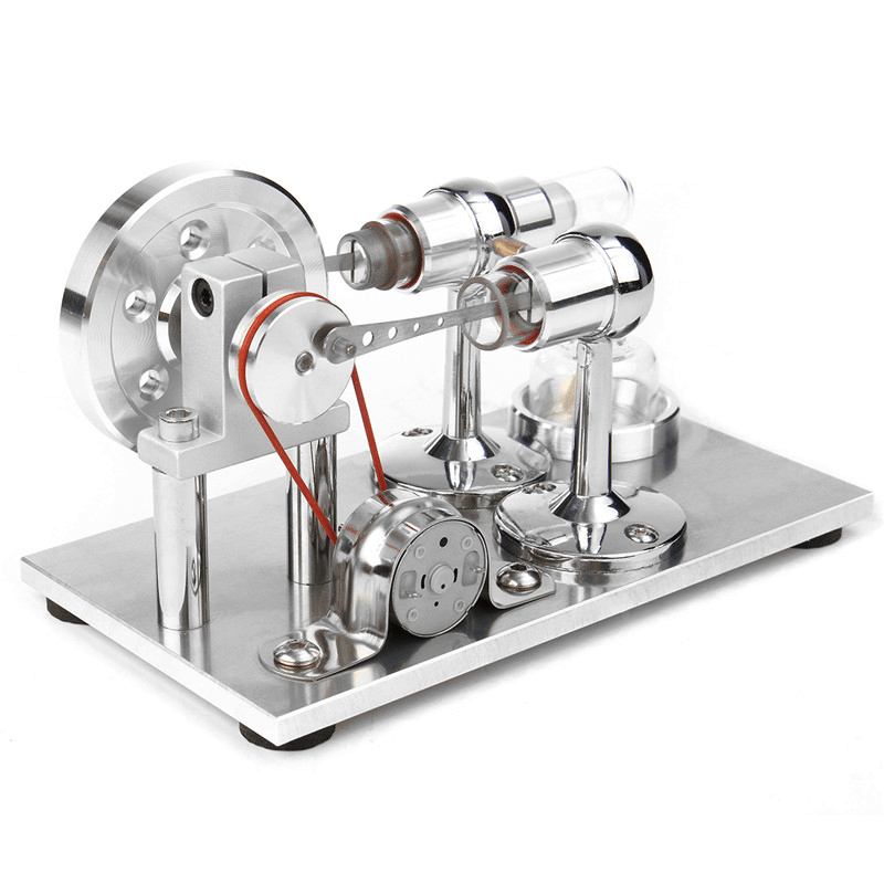 Hot Air Stirling Engine Model Electricity Power Generator Motor Toy Kits Gift - Trendha