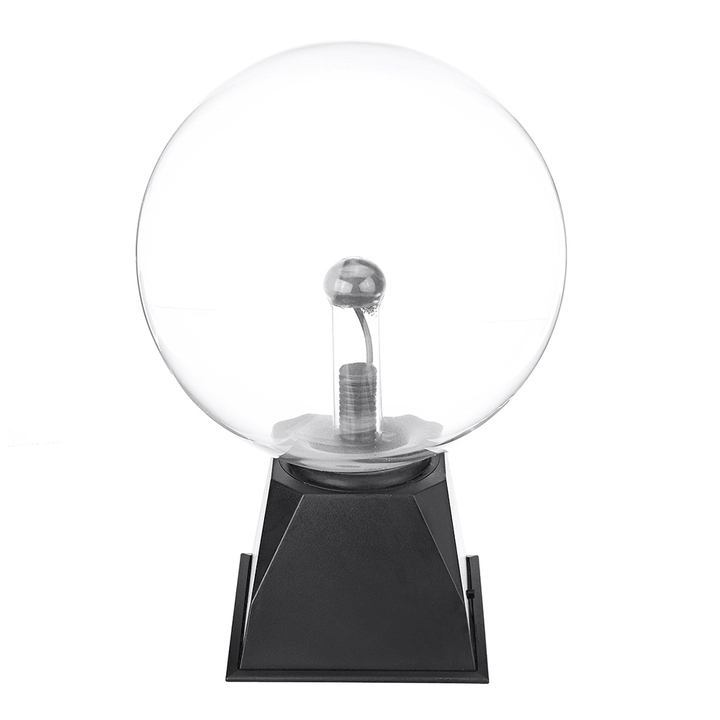 8 Inches Green Light Plasma Ball Electrostatic Voice-Controlled Desk Lamp Magic Light - Trendha
