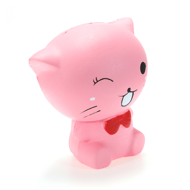 Squishy Cat Kitten 12Cm Soft Slow Rising Animals Cartoon Collection Gift Decor Toy - Trendha