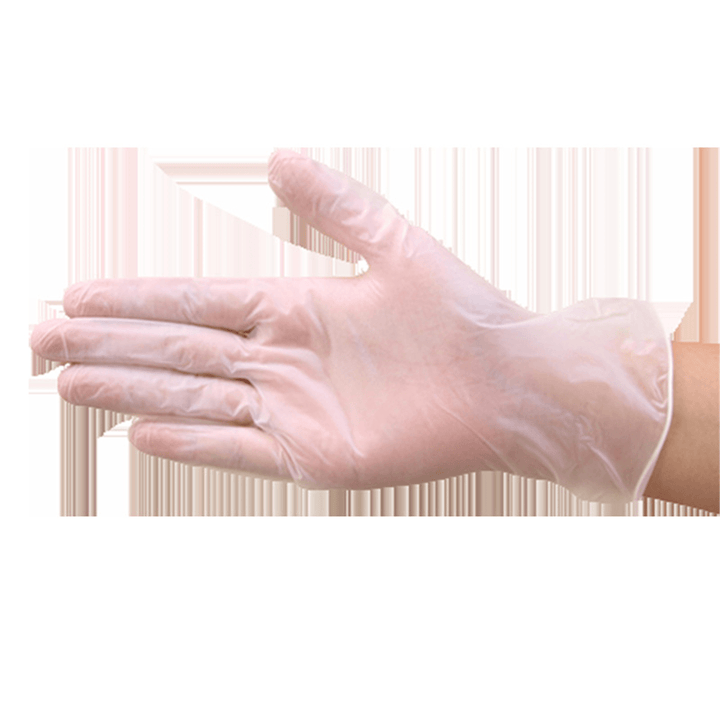 100PCS Disposable PVC Protective Glove Hygiene Protection Supplies for Medical Beauty Cooking Cleaning - Trendha