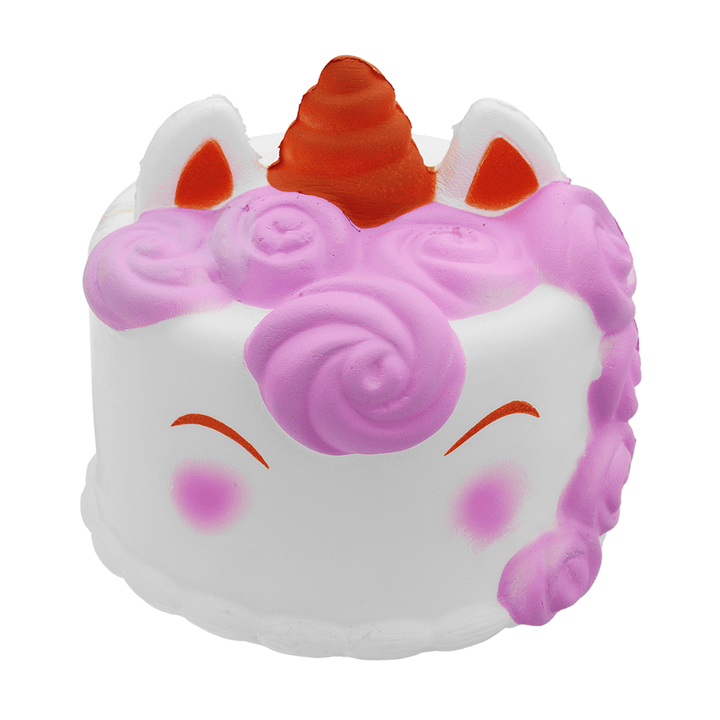 Unicorn Cake Squishy 12*12CM 118G Slow Rising Collection Gift Soft Toy - Trendha