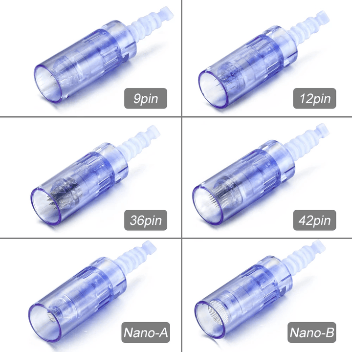 10PCS Needle Cartridge Bayonet for Derma Pen Dr Pen A1 Nano / 9 /12/ 36/ 42 Pin/ Nano Cartridge Dr. Pen Tattoo Micro Needle - Trendha