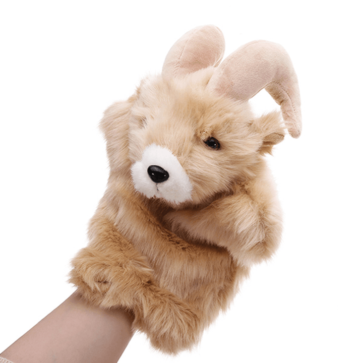 27CM Stuffed Toy Antelope Fairy Tale Hand Puppet Classic Children Figure Toys Plush Aniaml - Trendha