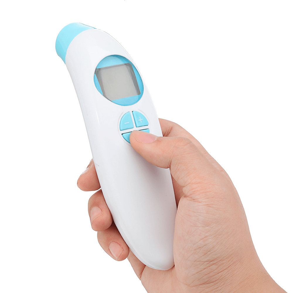 [Ready ] CE Hand-Held Forehead Thermometer LED Non-Contact Infrared Electronic Thermometer - Trendha