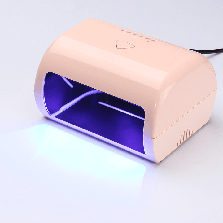 9W LED UV Lamp Nail Art Dryer Machine Gel Polish Curing Manicure Pedicure Salon Tools 110-240V - Trendha