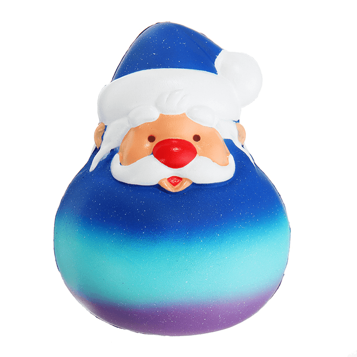 Simela Squishy Father Christmas Tumbler 13Cm Slow Rising Collection Gift Decor Soft Squeeze Toy - Trendha
