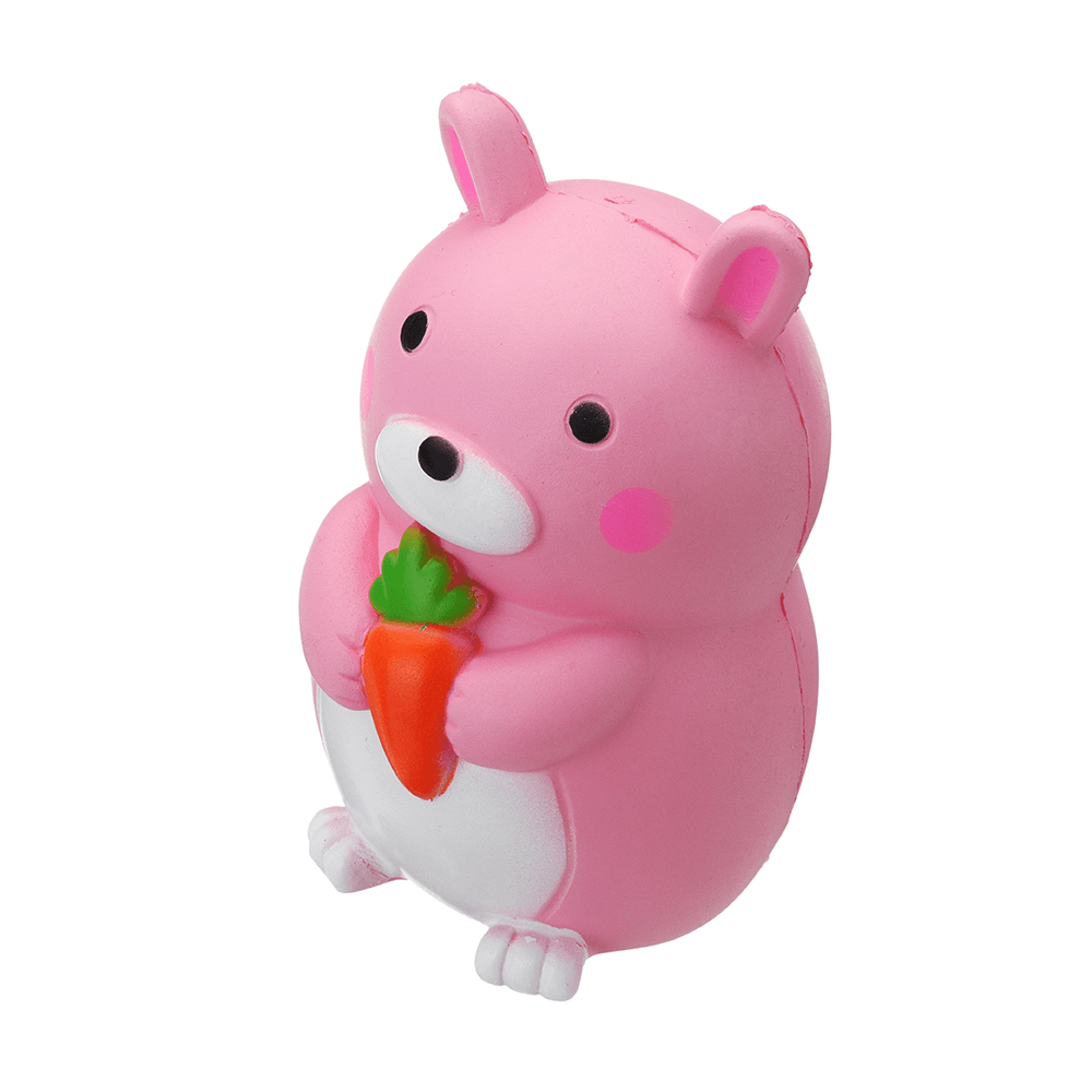 Carrot Rabbit Squishy 9*12.5Cm Slow Rising with Packaging Collection Gift Soft Toy - Trendha