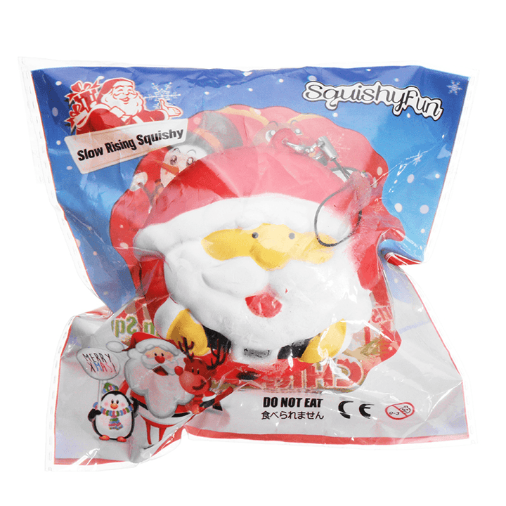 Squishyfun Squishy Snowman Father Christmas Santa Claus 7Cm Slow Rising with Packaging Collection Gift Decor - Trendha