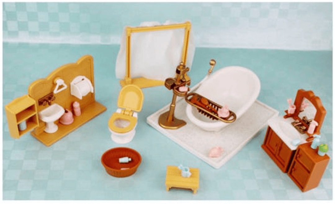1:12 Simulation Bathroom Play House Props Dollhouse Creative DIY Material - Trendha