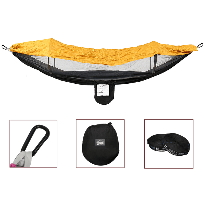 Travel Portable Tent Camping Hammock Sunscreen Hanging Bed with Mosquito Net - Trendha