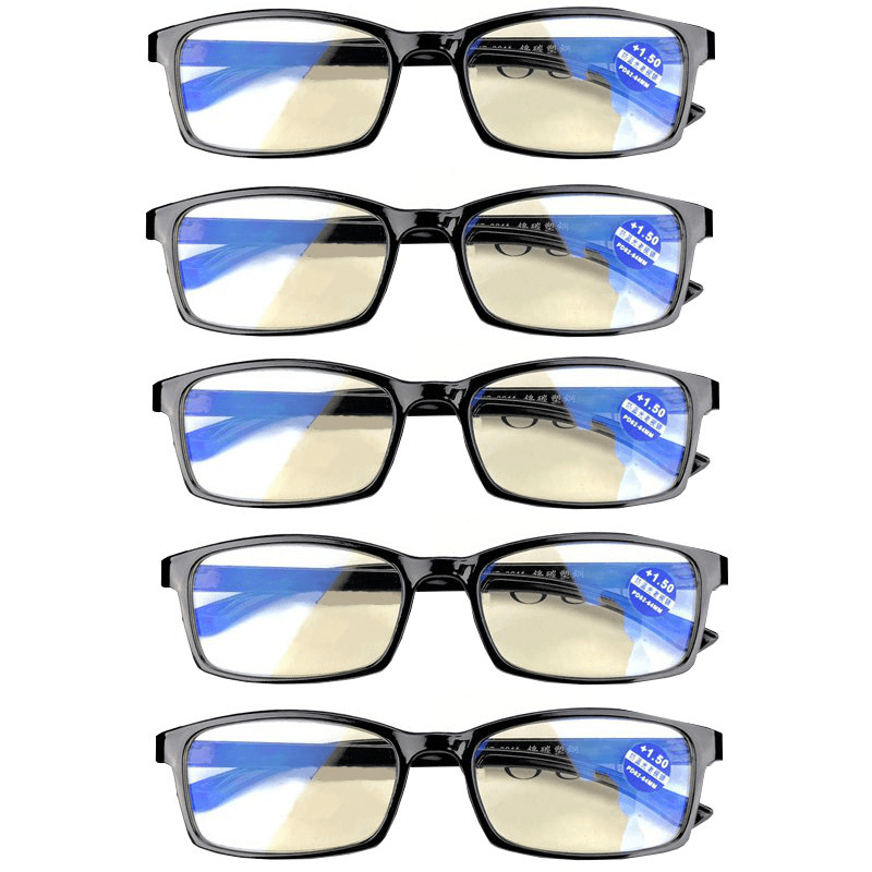 Fashion Ultra Light Weight TR90 anti Blue anti Fatigue Reading Glasses - Trendha